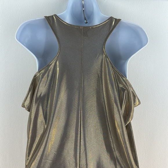 Club Monaco Liquid Gold Racerback Tank Top - Picture 4 of 10